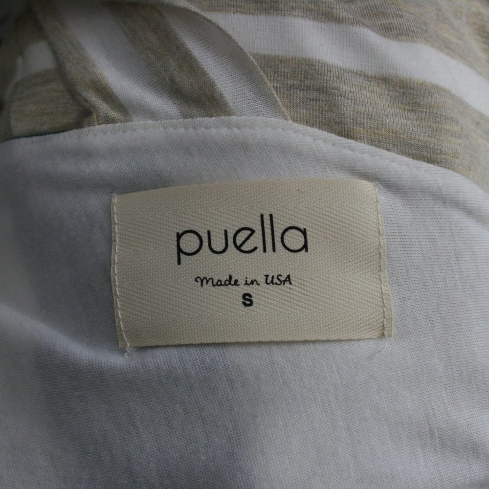 Puella Anthropologie Rayon Lined  Blouse SZ S - Picture 4 of 7